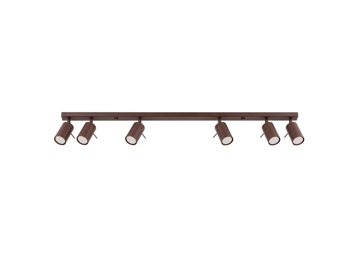 Plafonnier RING 6L brun