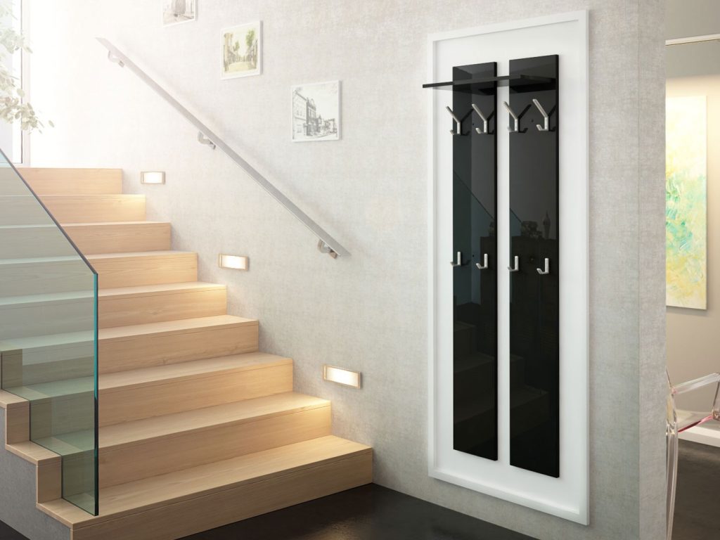 Porte-manteaux mural design 170 cm