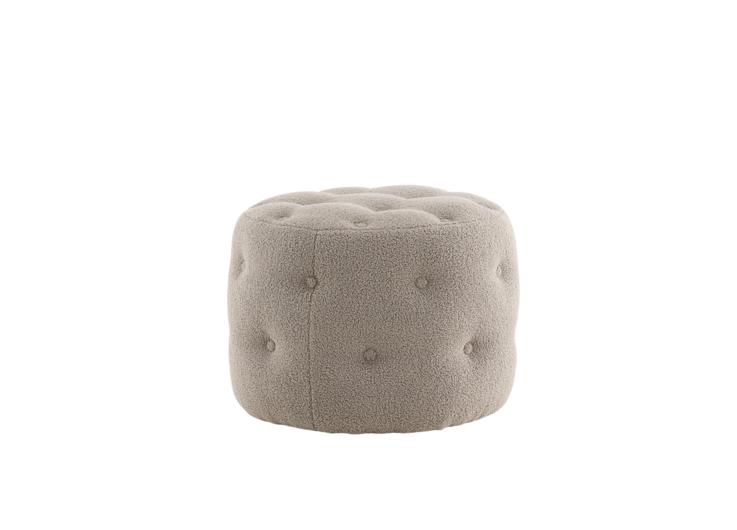 Détail de la silhouette du pouf Benjamin