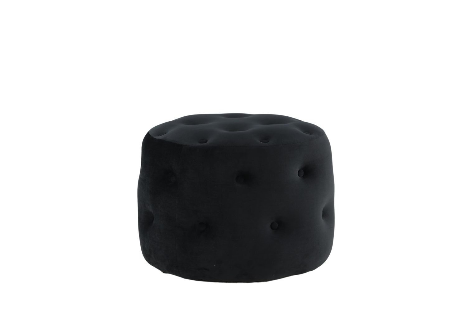Vue produit du pouf Benjamin noir