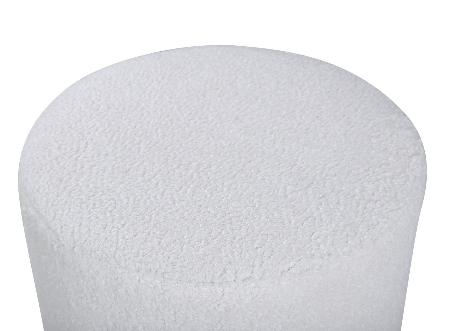 Vue produit du pouf Benji blanc