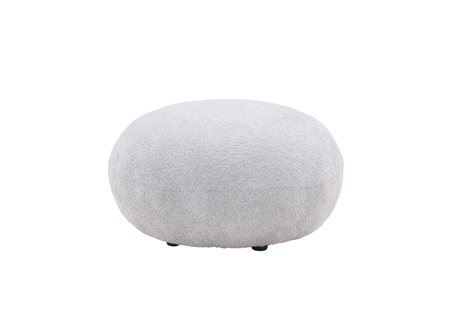 Détail de la silhouette du pouf Bologna