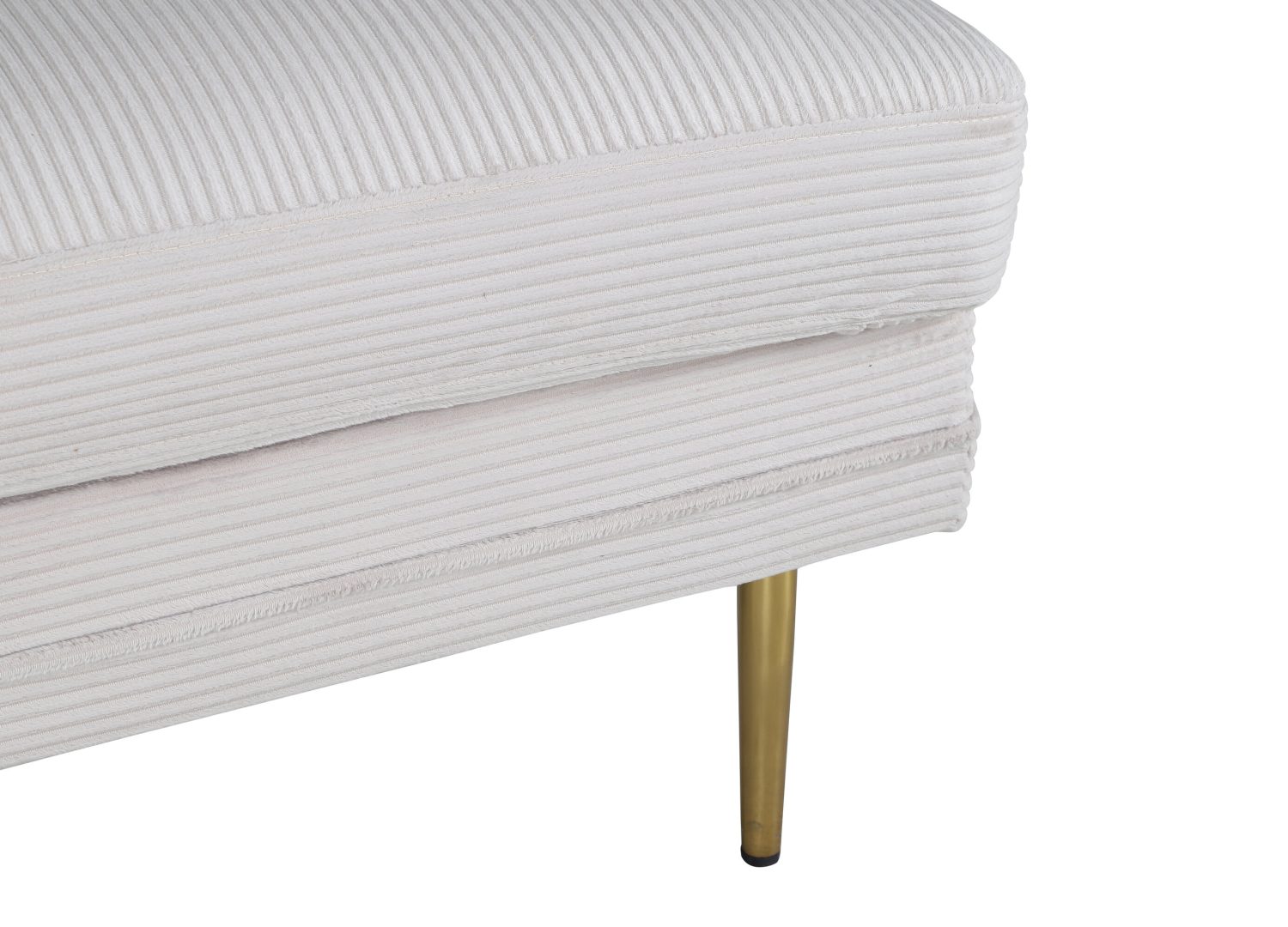 Vue produit du pouf Boom beige