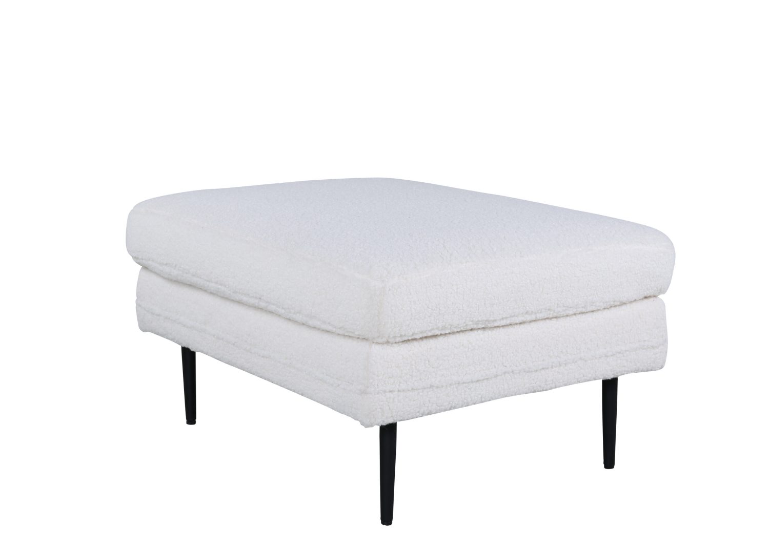 Vue produit du pouf Boom blanc