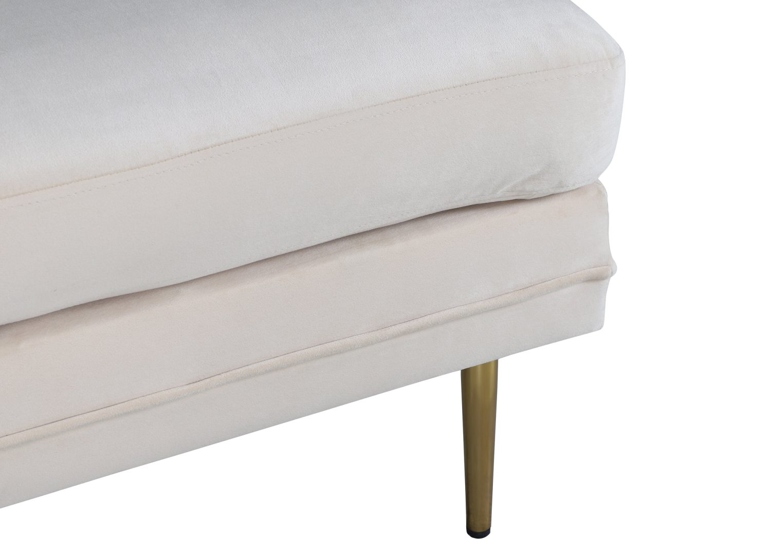 Vue produit du pouf Boom blanc