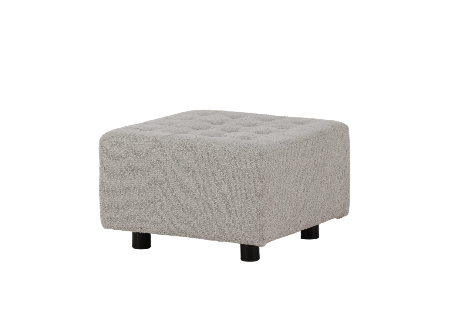 Détail de la silhouette du pouf Bowie