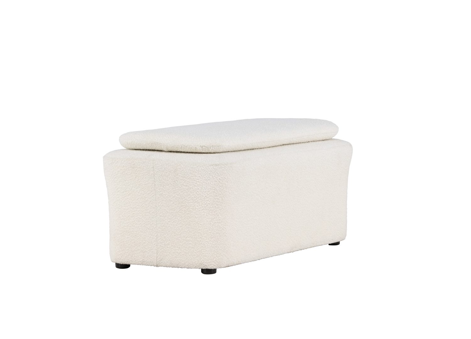 Détail de la silhouette du pouf Laurel