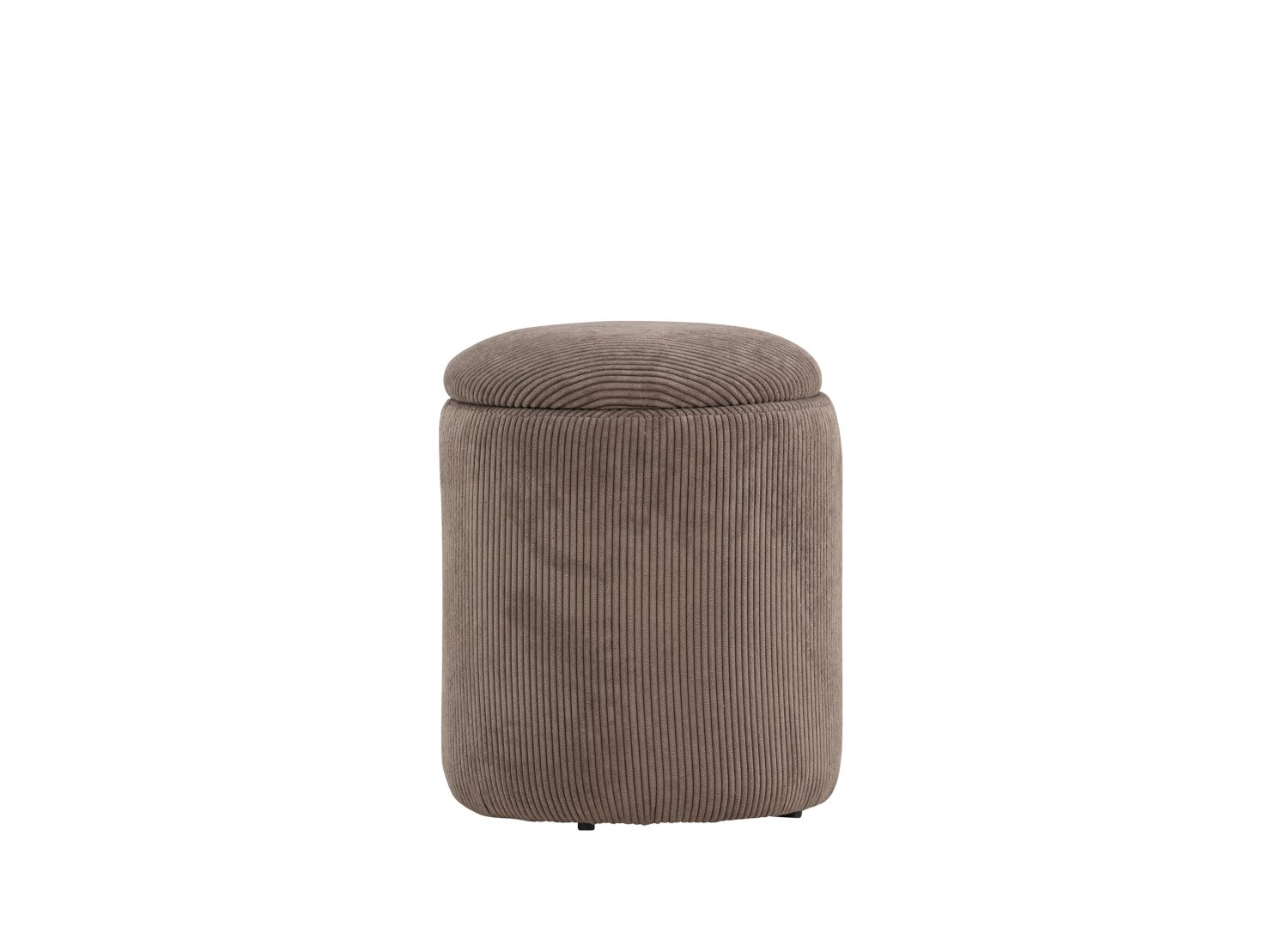 Vue produit du pouf Limpen marron