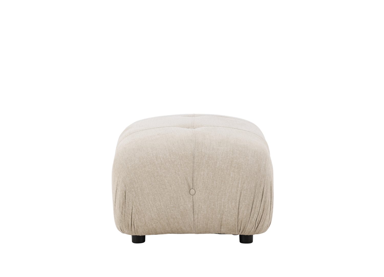 Vue détaillée du canapé Mika beige