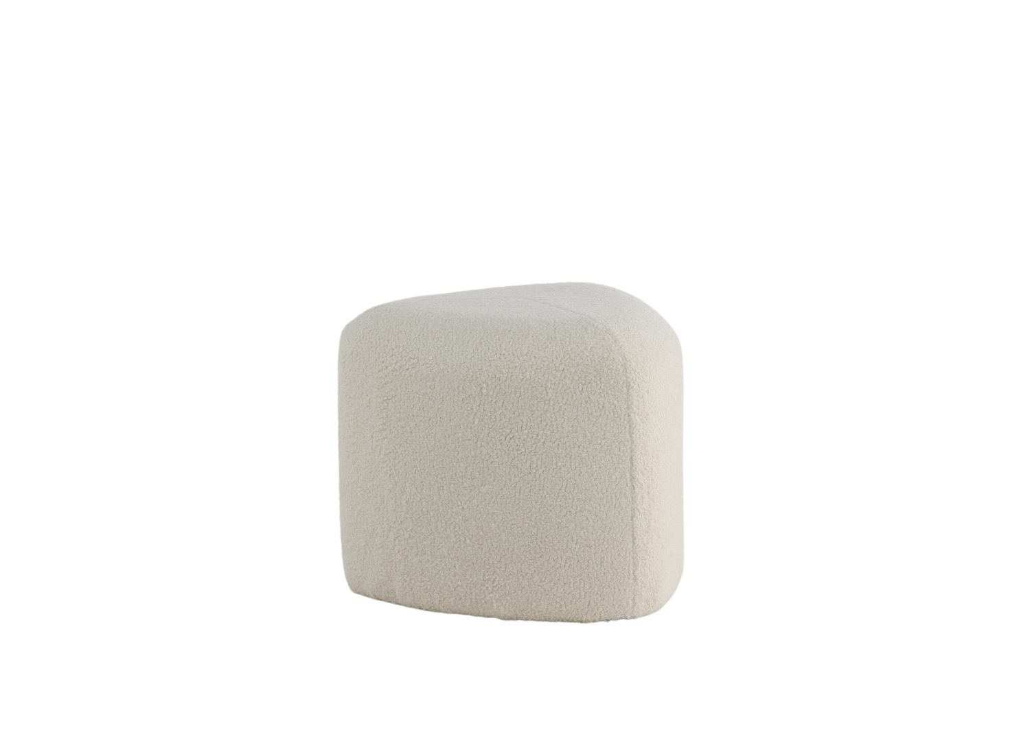 Vue produit du pouf Peg blanc