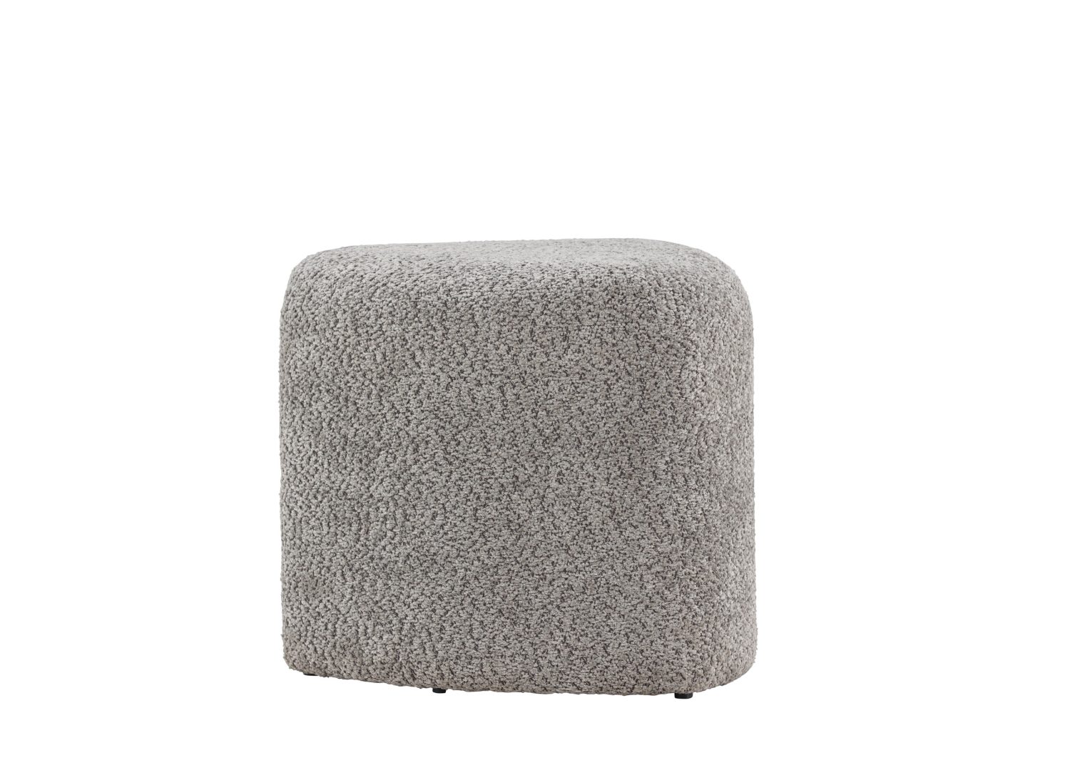 Vue produit du pouf Peg gris