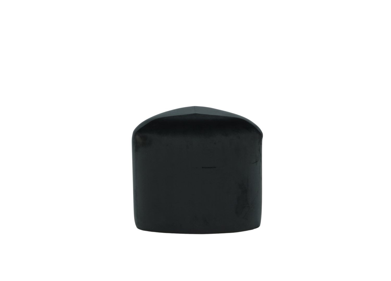 Détail du revêtement et des finitions du pouf Peg