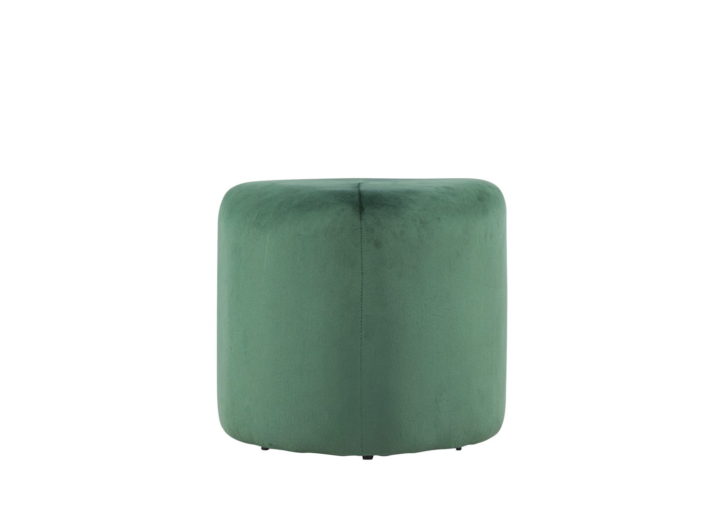Vue détaillée du pouf Peg vert