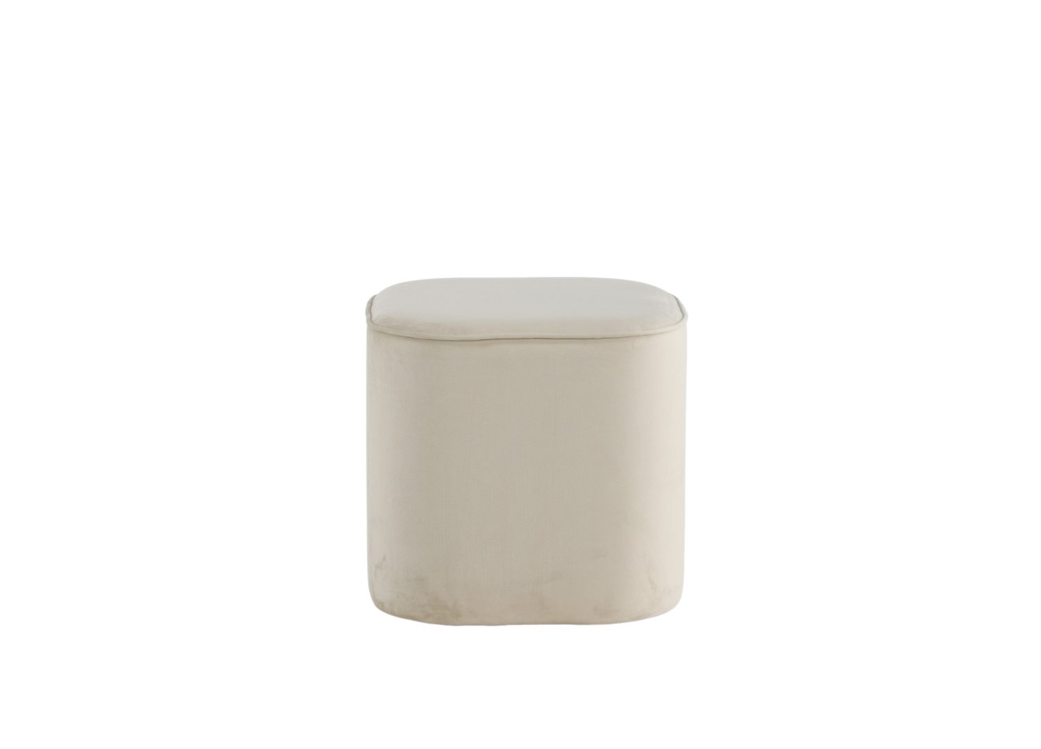 Vue produit du pouf Piff beige
