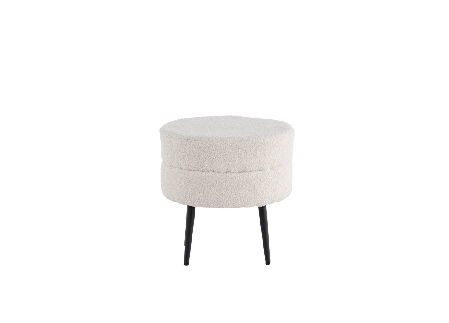 Vue produit du pouf Pot blanc