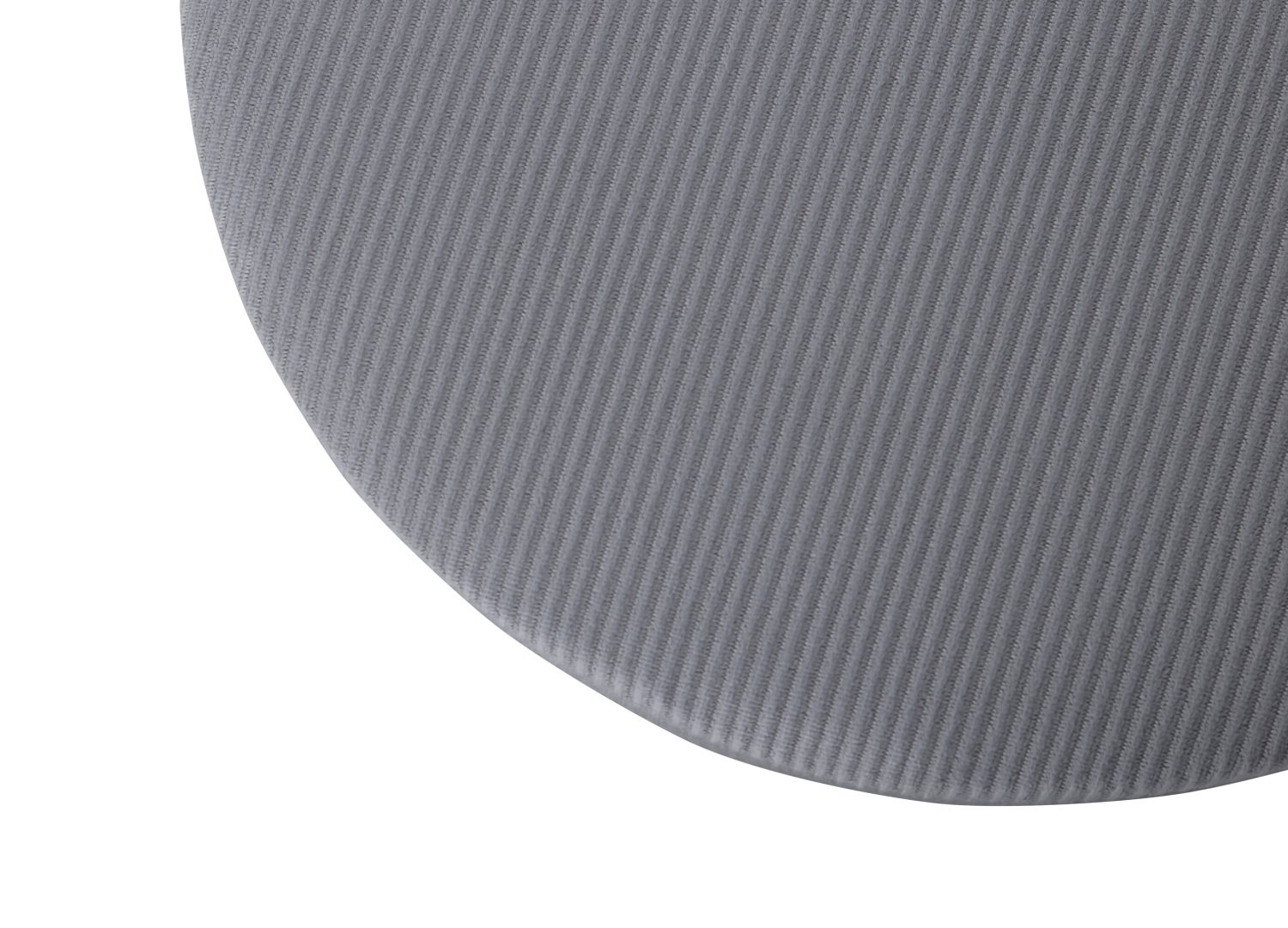 Détail du revêtement et des finitions du pouf Pot