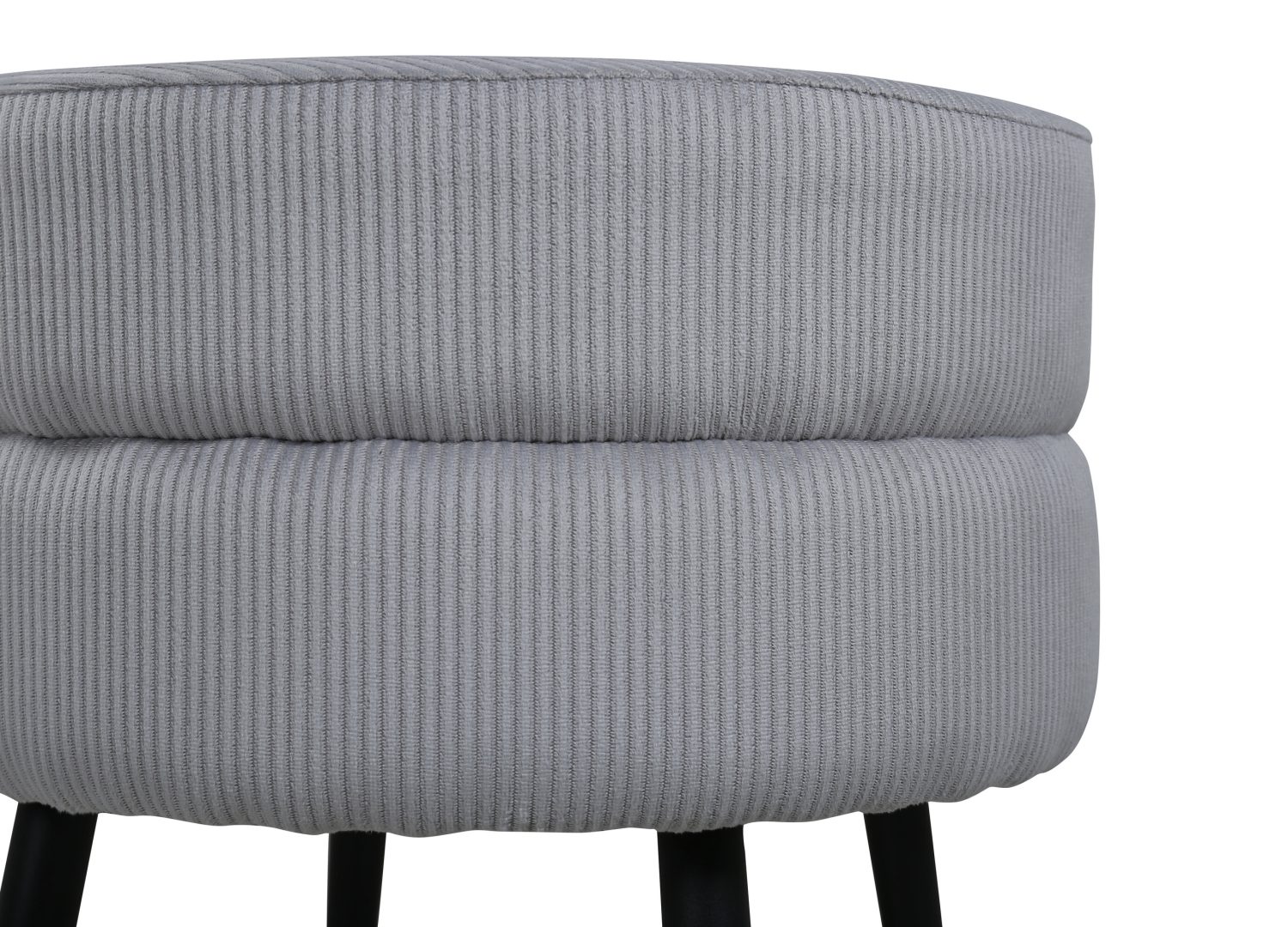 Vue produit du pouf Pot gris