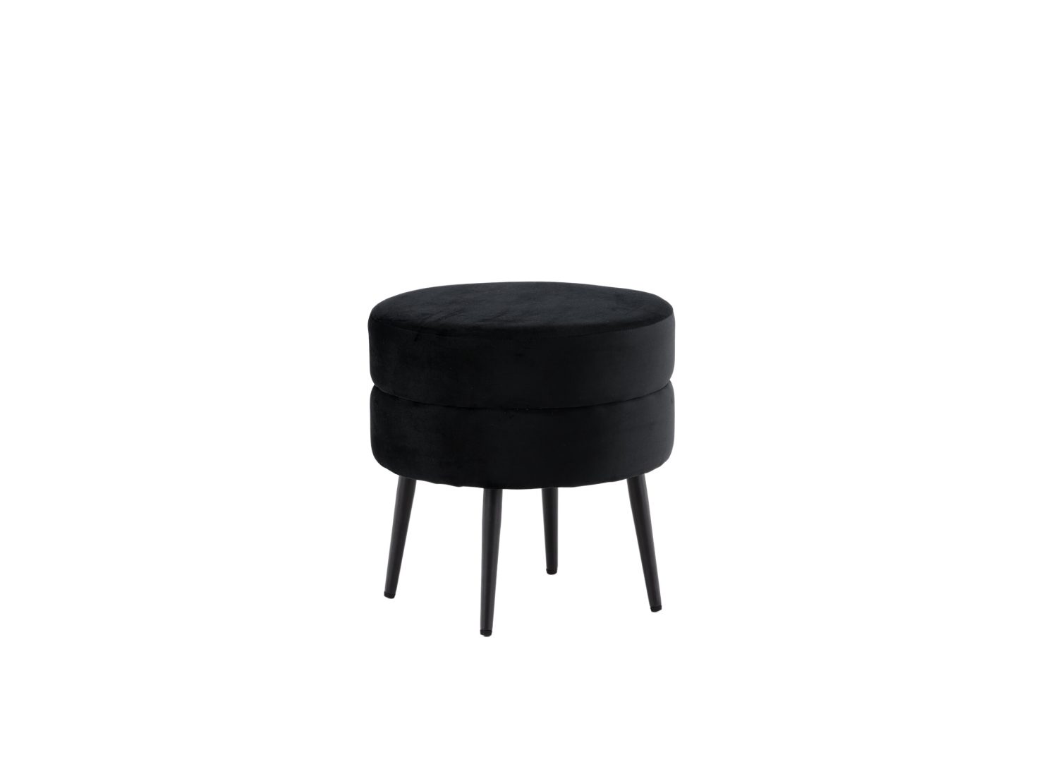 Détail du revêtement et des finitions du pouf Pot