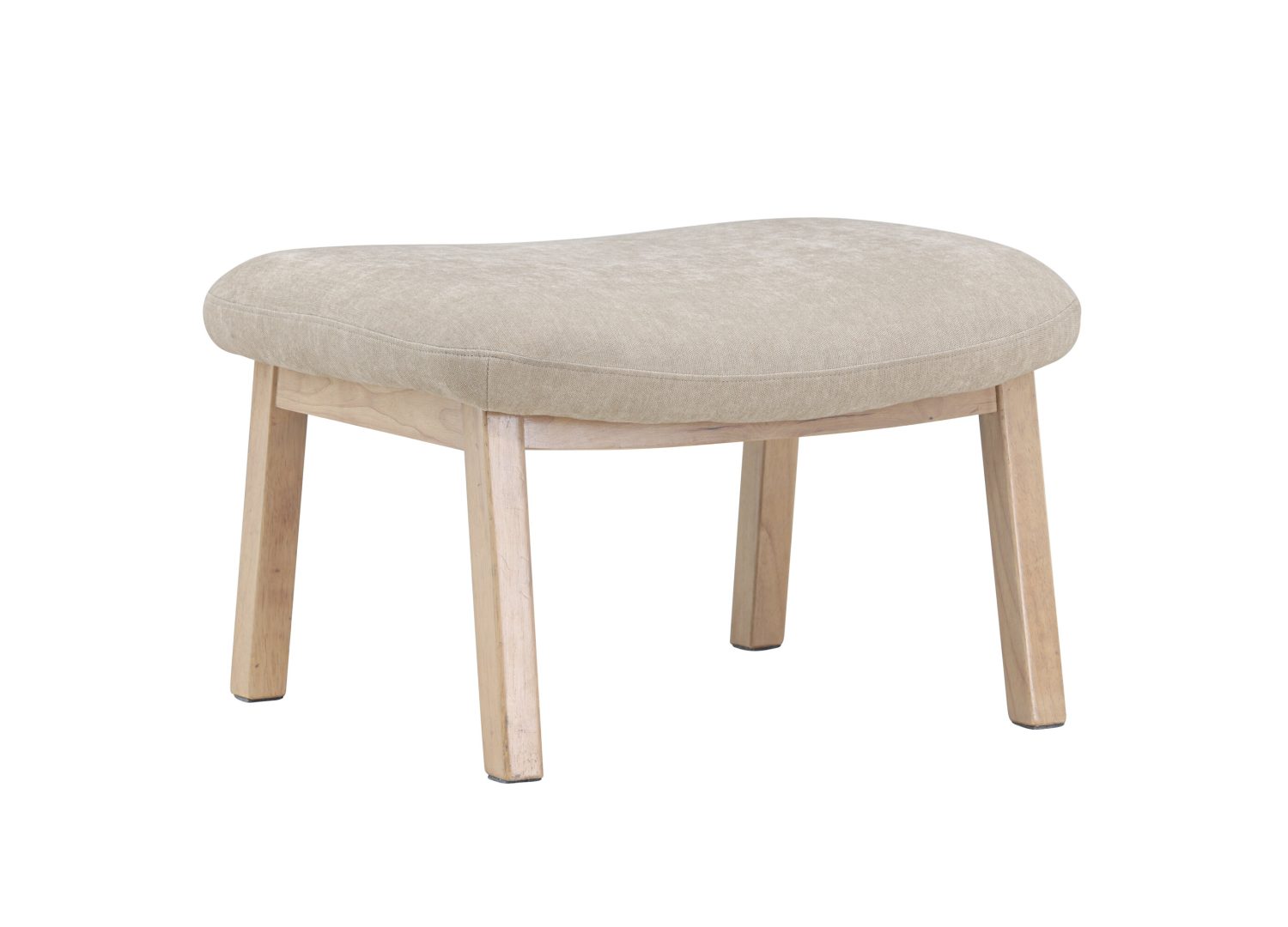 Détail du revêtement et des finitions du pouf Rile