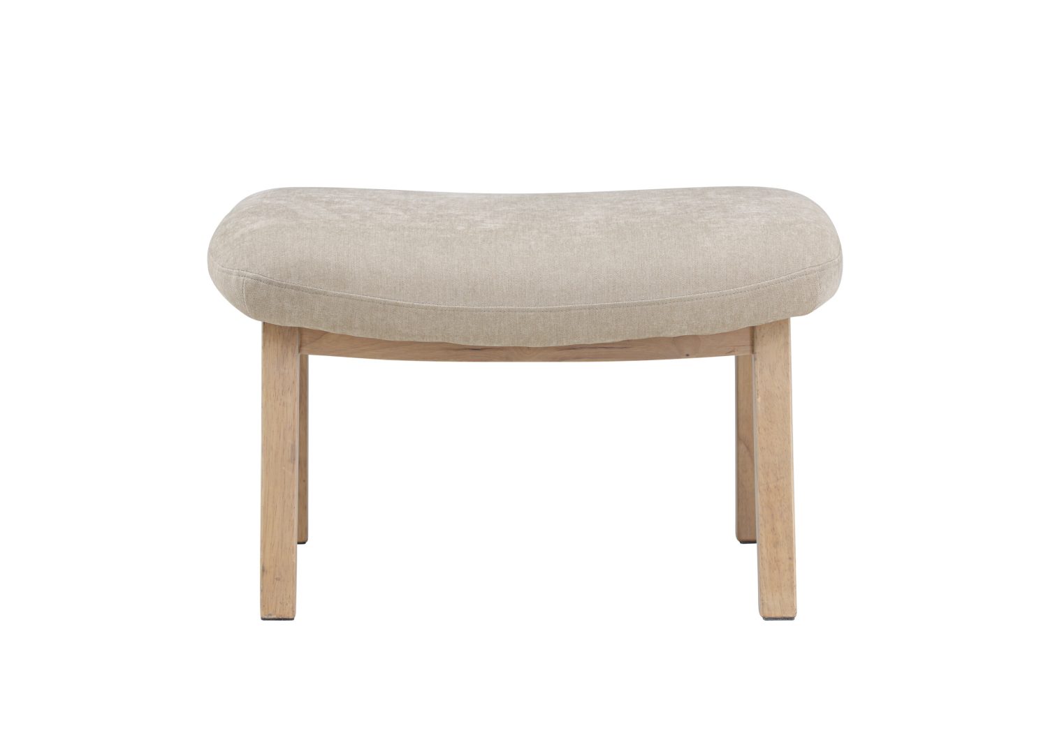 Vue produit du pouf Rile beige