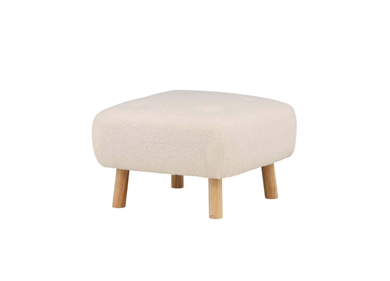 Détail de la silhouette du pouf Salina