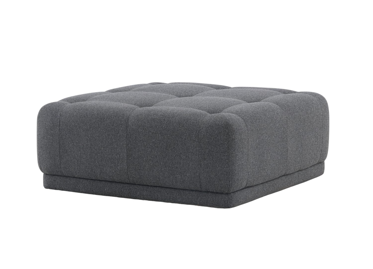 Détail de la silhouette du pouf Turin