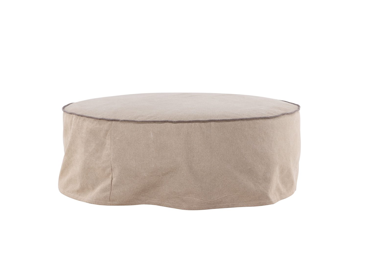Détail de la silhouette du pouf Vindö