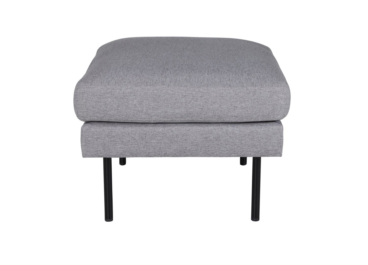 Détail du revêtement et des finitions du pouf Zoom