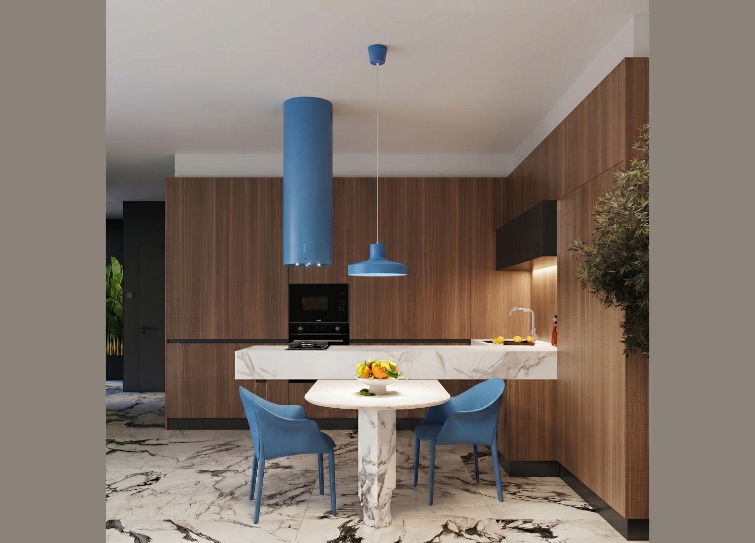Suspension BILO azur – vue complémentaire 12