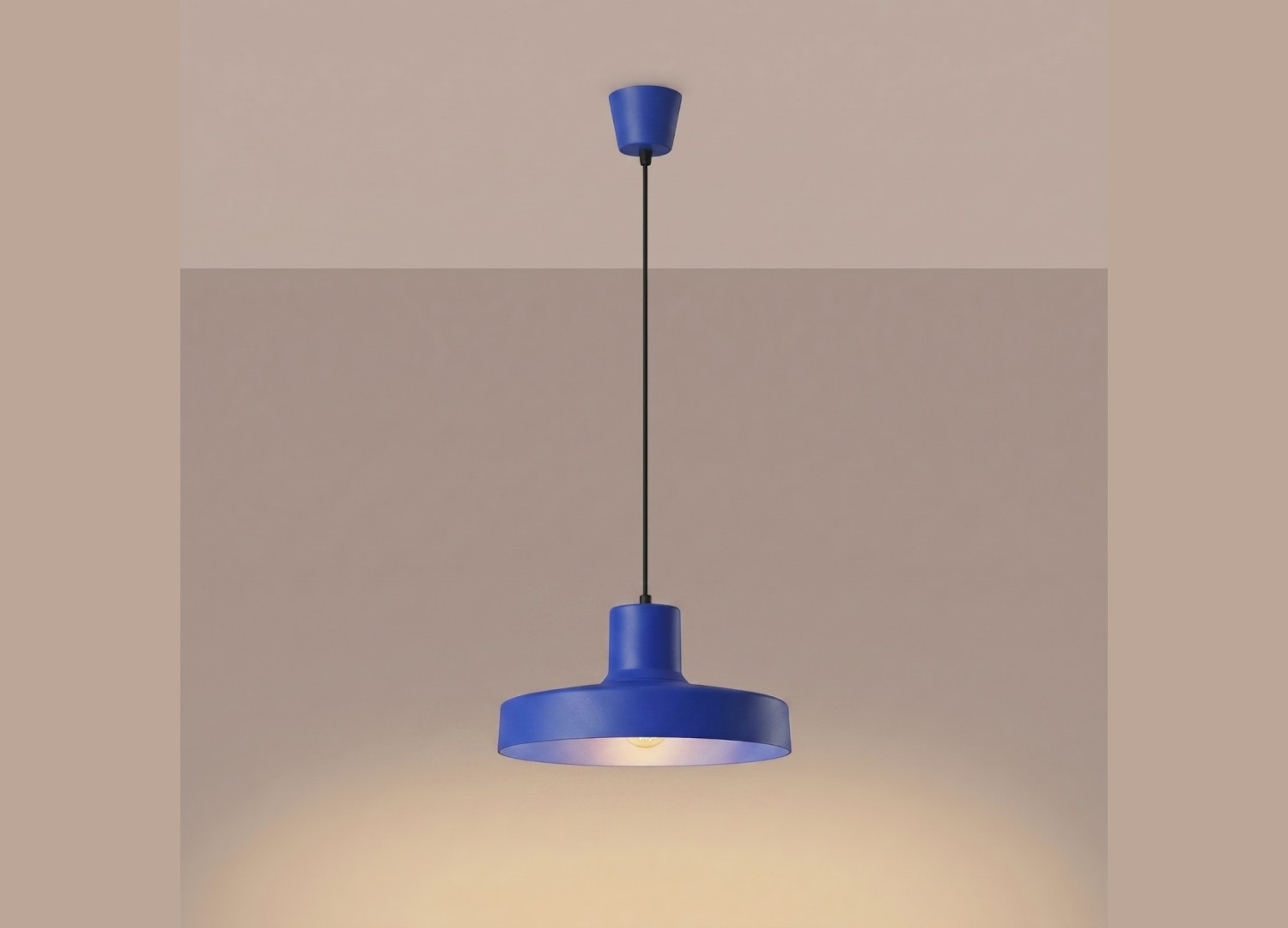 Suspension BILO bleu outremer – vue complémentaire 3