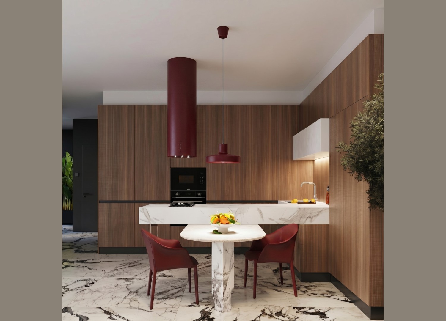 Suspension BILO bordeaux – vue complémentaire 12
