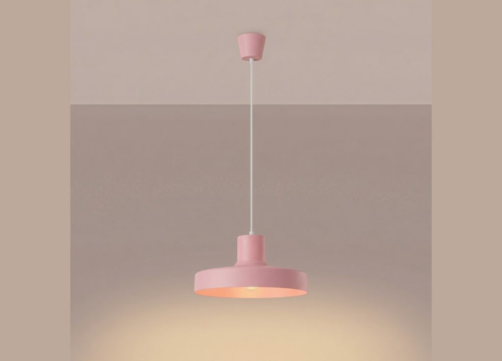 Suspension BILO rose – vue complémentaire 3