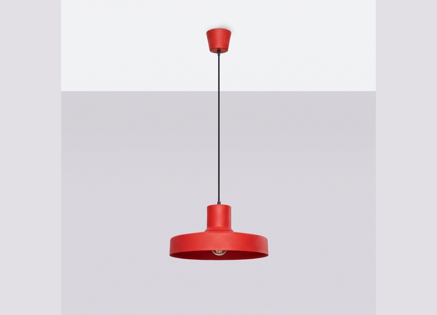 Suspension BILO rouge – vue complémentaire 2