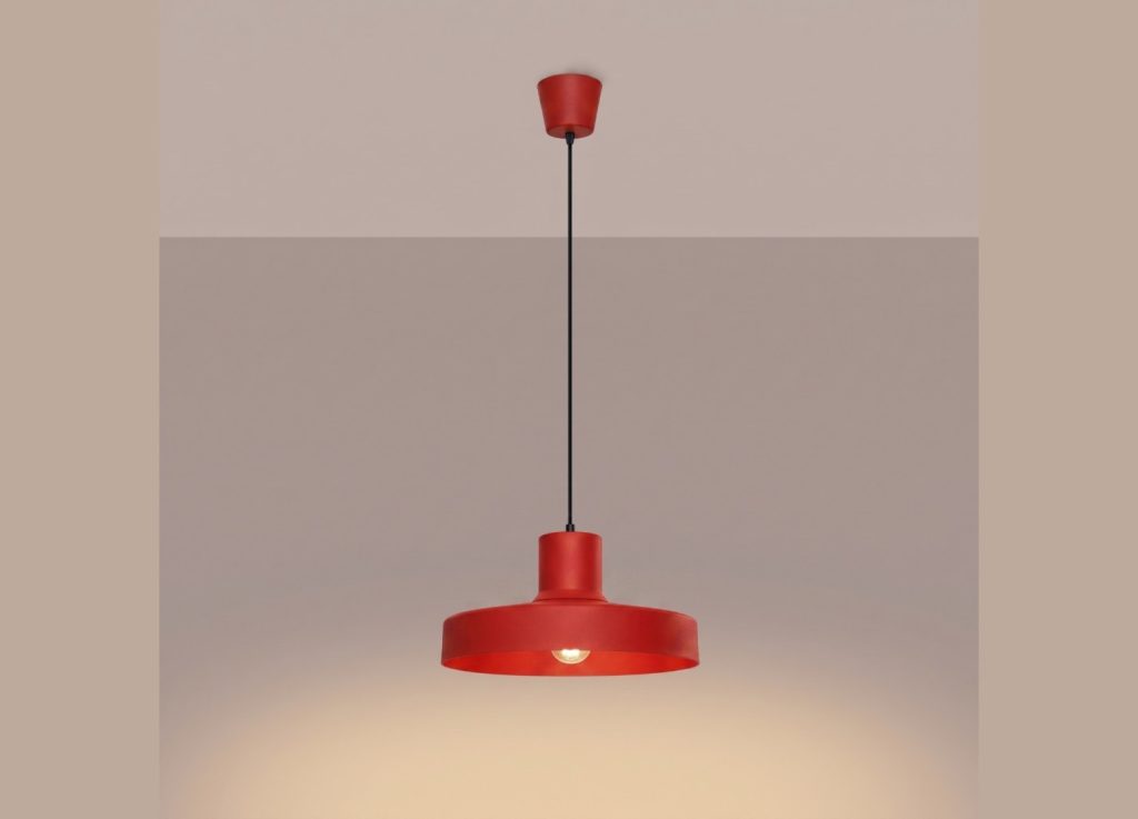 Suspension BILO rouge – vue complémentaire 3