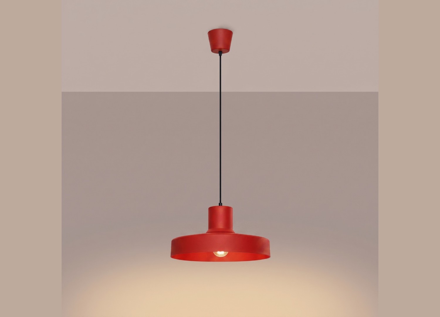Suspension BILO rouge – vue complémentaire 3
