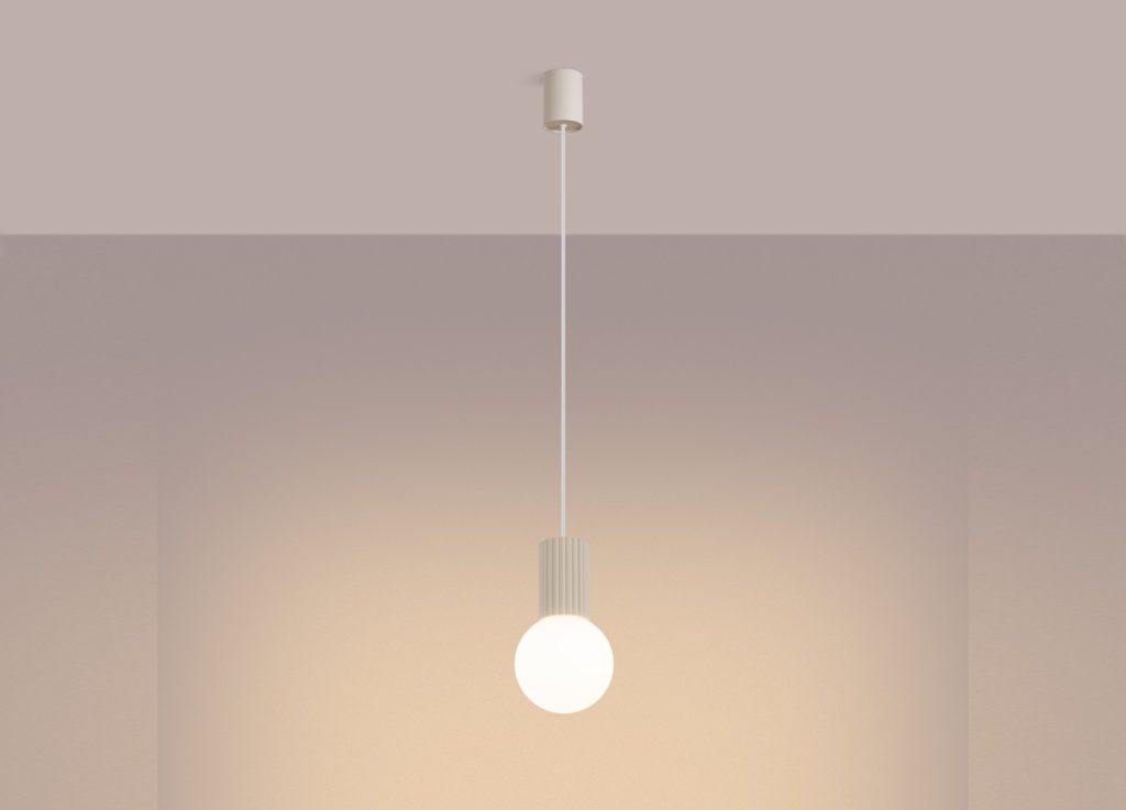 Suspension HALO 1 beige – vue complémentaire 3