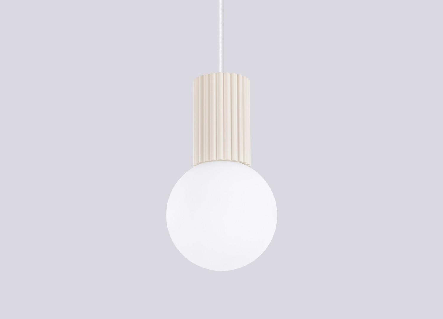 Suspension HALO 1 beige – vue complémentaire 5