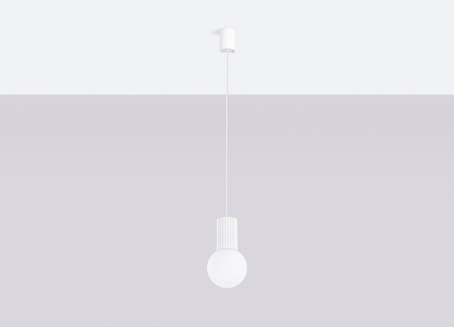 Suspension HALO 1 blanc – vue complémentaire 2