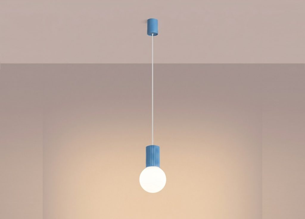 Suspension HALO 1 bleu ciel – vue complémentaire 3