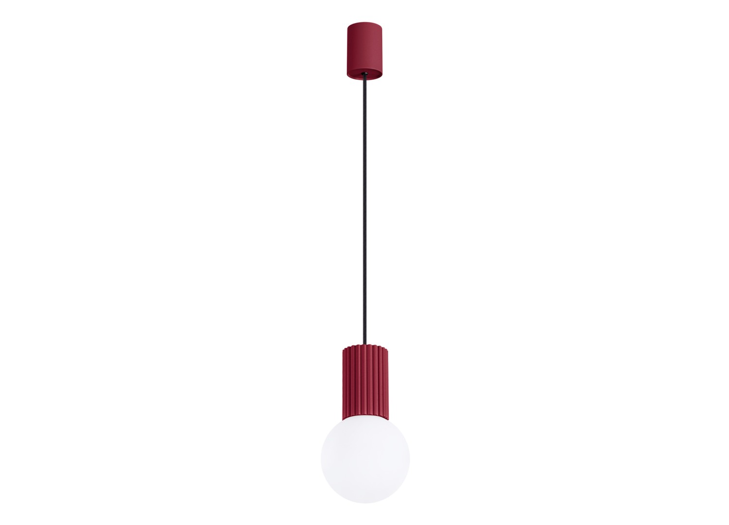 Suspension HALO 1 bordeaux
