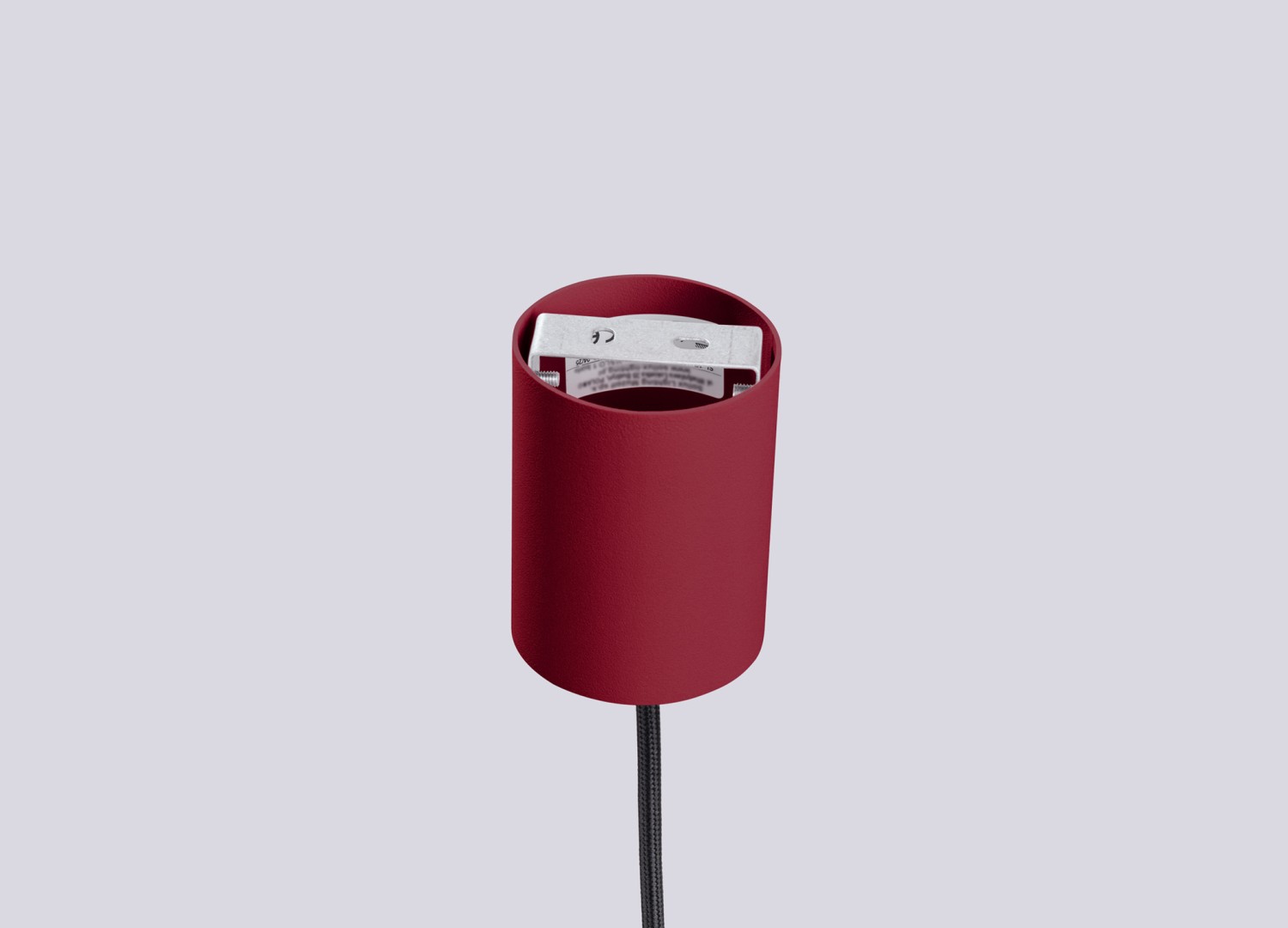 Suspension HALO 1 bordeaux – vue complémentaire 8
