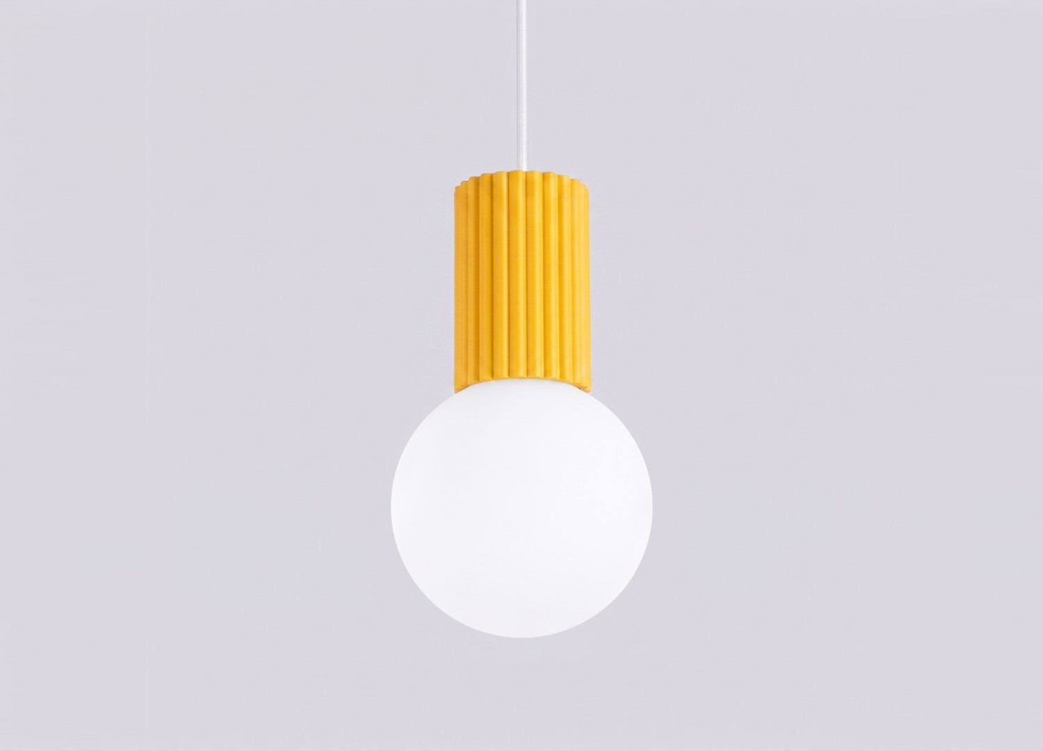 Suspension HALO 1 jaune – vue complémentaire 5