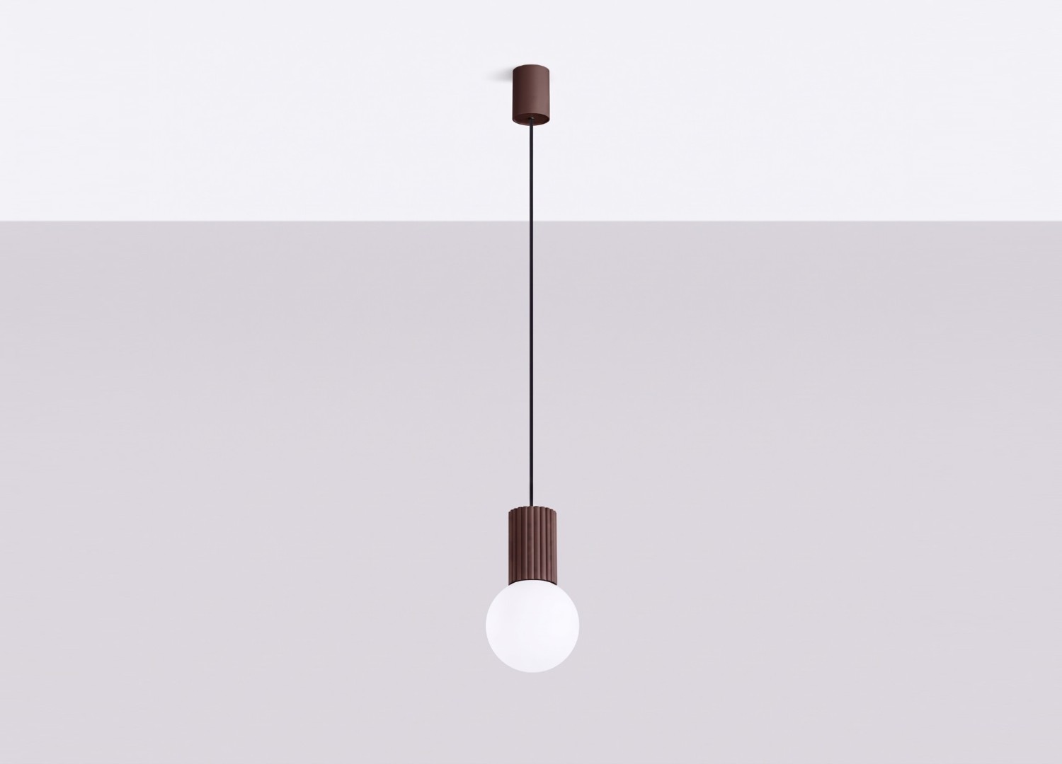 Suspension HALO 1 marron – vue complémentaire 2