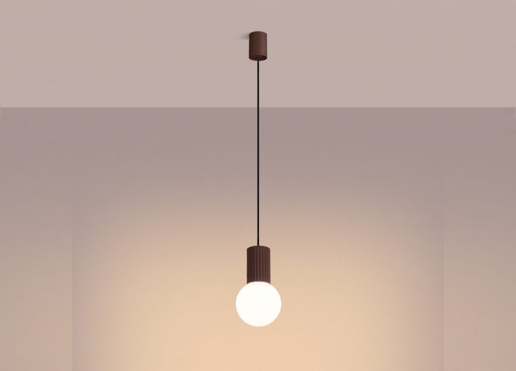 Suspension HALO 1 marron – vue complémentaire 3
