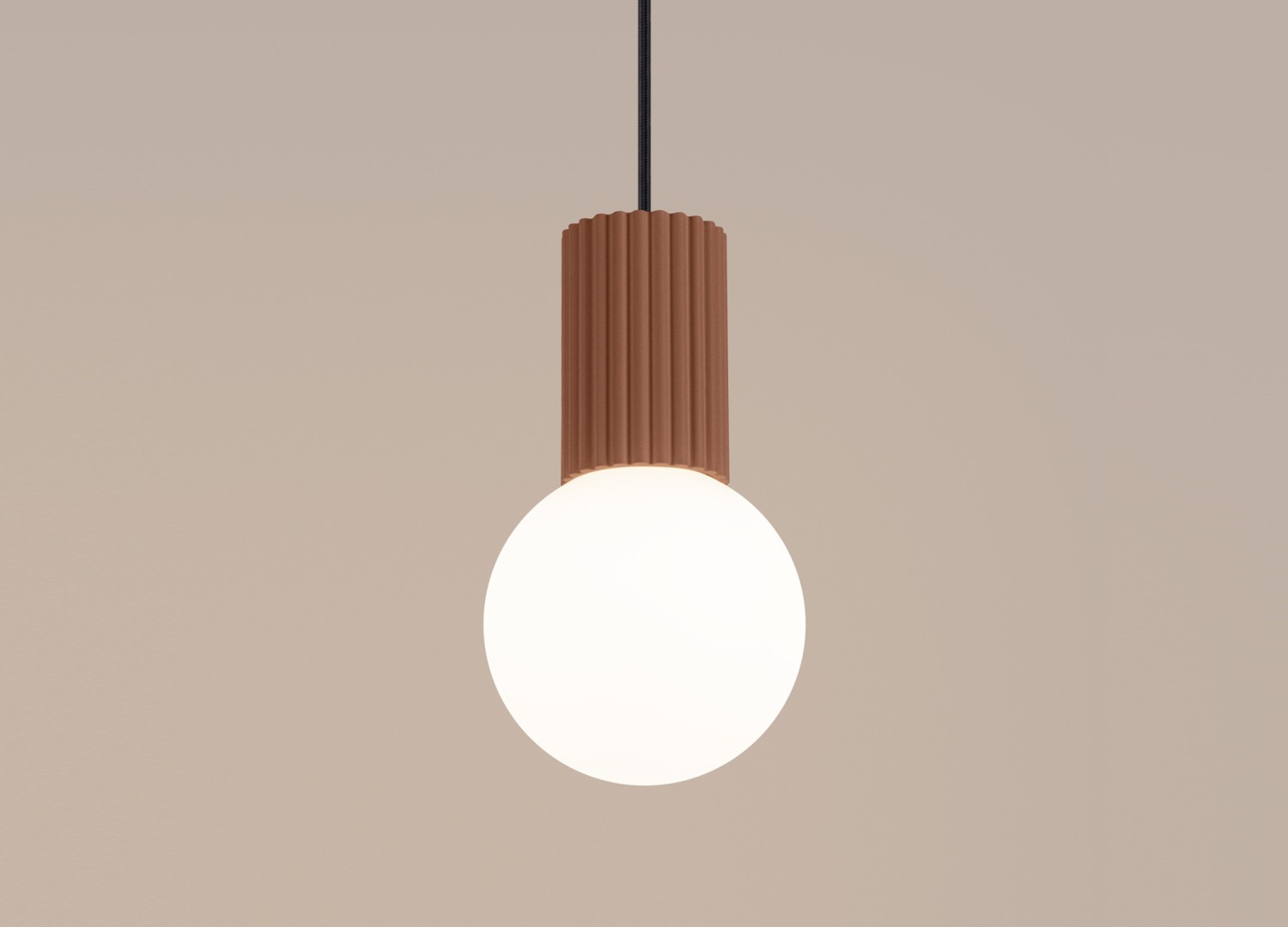Suspension HALO 1 moka – vue complémentaire 4