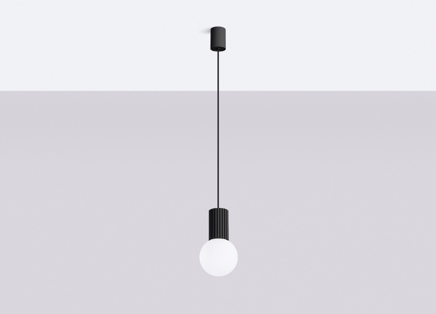Suspension HALO 1 noir – vue complémentaire 2
