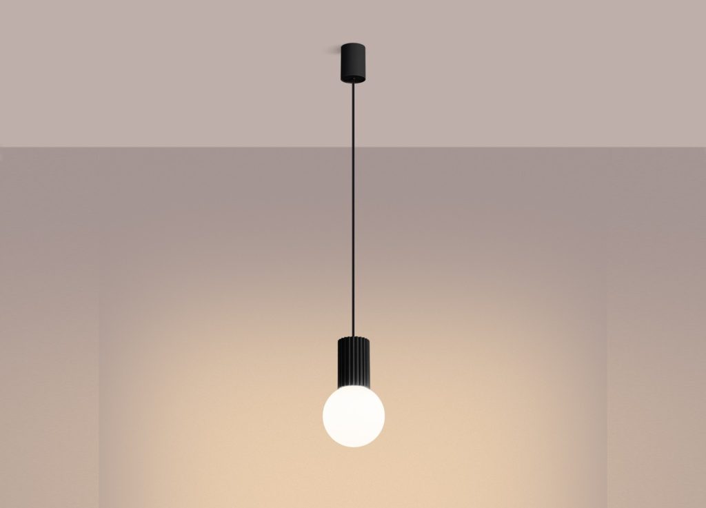 Suspension HALO 1 noir – vue complémentaire 3