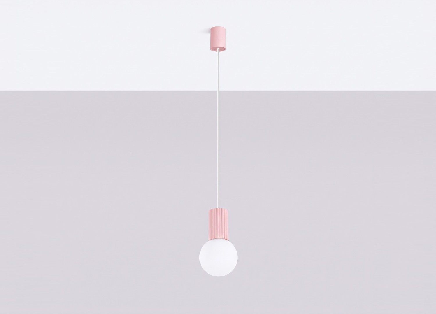 Suspension HALO 1 rose – vue complémentaire 2
