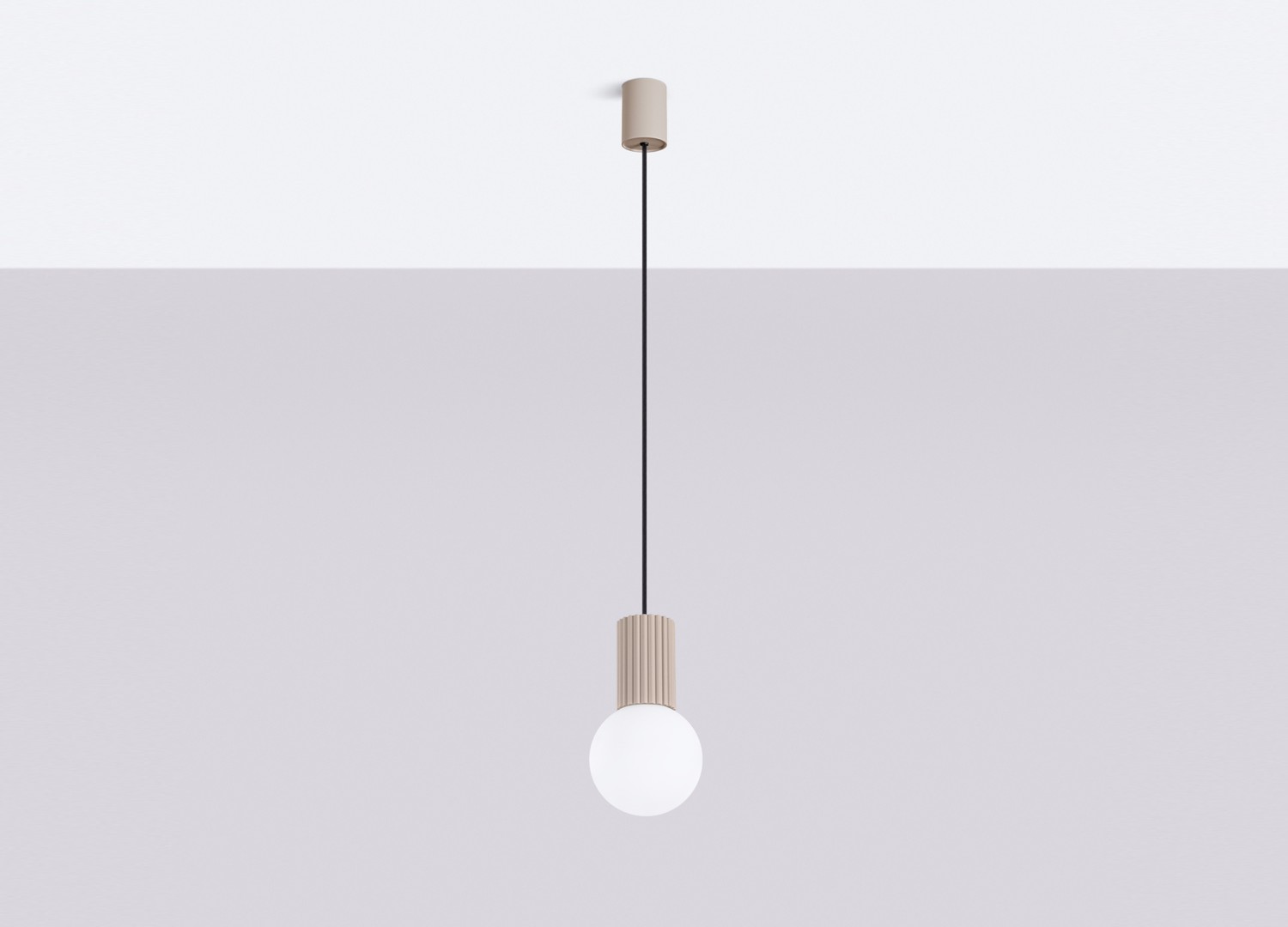 Suspension HALO 1 taupe – vue complémentaire 2