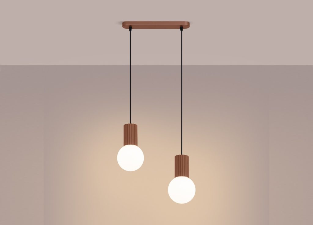 Suspension HALO 2L moka – vue complémentaire 3